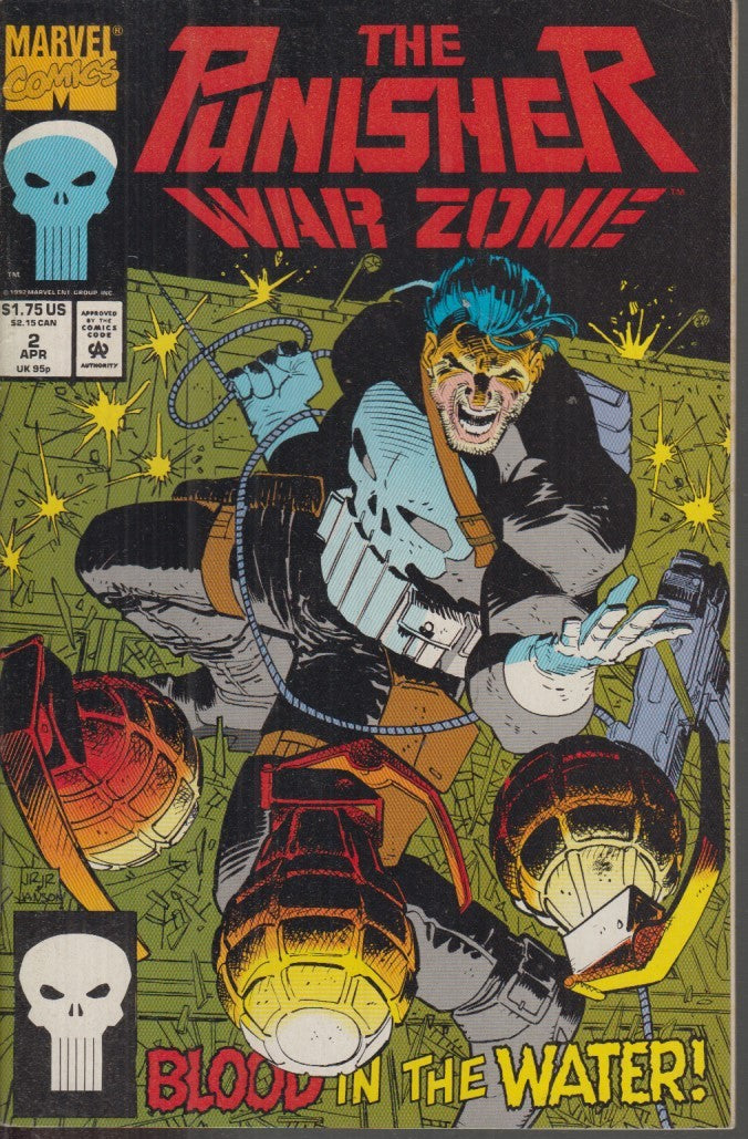 FL- THE PUNISHER WAR ZONE N.2 IN LINGUA ORIGINALE -- MARVEL USA - 1992 - S - NQX