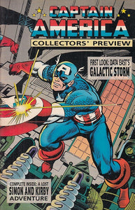 FL- CAPTAIN AMERICA COLLECTOR'S PREVIEWS- KIRBY- MARVEL COMICS USA- 1995- S- PQX