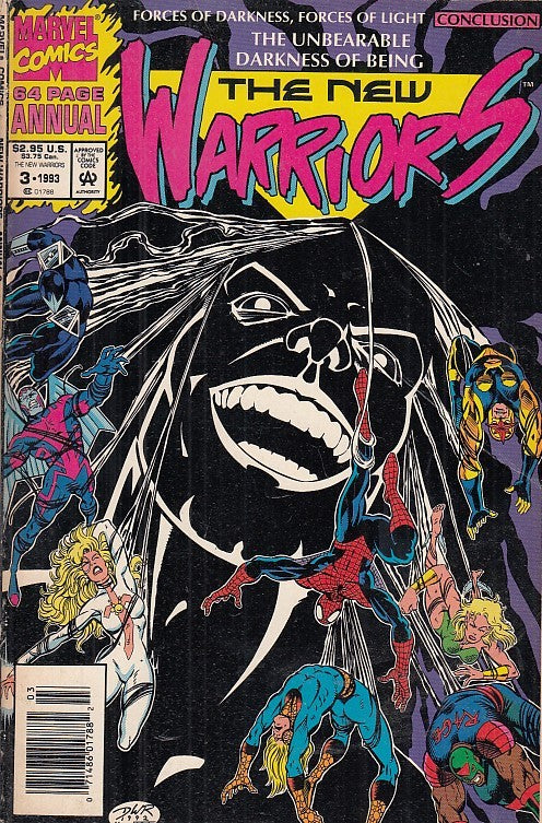 FL- THE NEW WARRIORS ANNUAL N.3 1993 -- MARVEL COMICS USA - 1993 - S - PRX