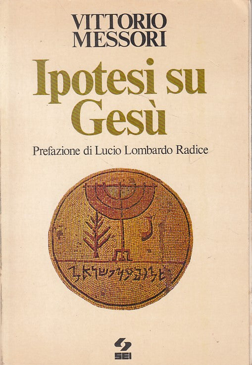 LS- IPOTESI SU GESU' - VITTORIO MESSORI - SEI --- 1977 - B - ZFS253