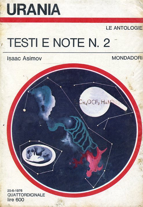 LF- URANIA 699 TESTI E NOTE N.2 BLISTERATO- ASIMOV - MONDADORI--- 1976- B-YFS999
