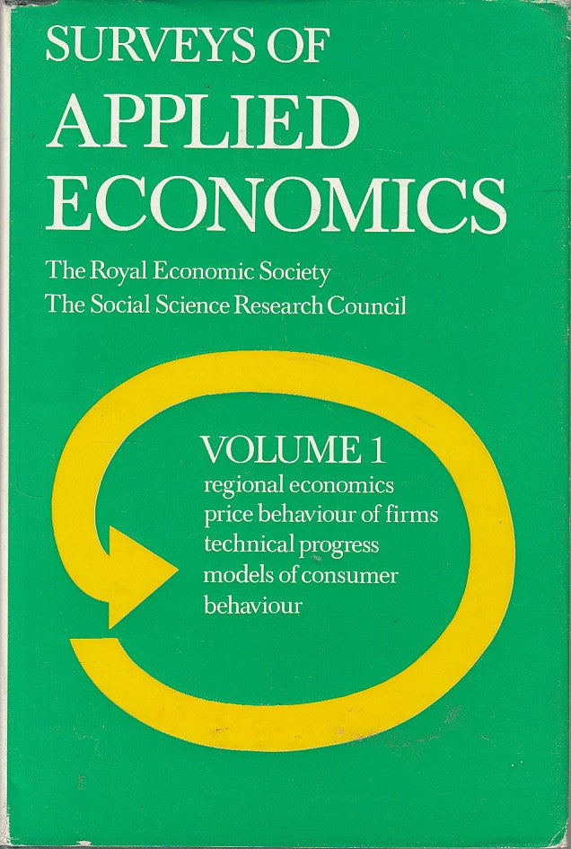 LZ- SURVEYS OF APPLIED ECONOMICS VOL.1 ENGLISH-- MACMILLAN --- 1973 - CS - ZFS20