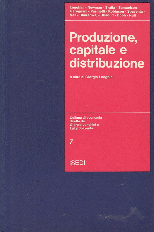 LZ- PRODUZIONE, CAPITALE E DISTRIBUZIONE -- ISEDI - ECONOMIA-- 1975 - B - ZFS603