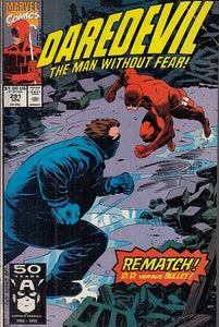 FL- DAREDEVIL N.291 THE MAN WITHOUT FEAR -- MARVEL COMICS USA - 1991 - S - NQX