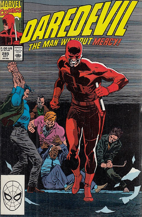 FL- DAREDEVIL N.285 THE MAN WITHOUT FEAR -- MARVEL COMICS USA - 1990 - S - NQX