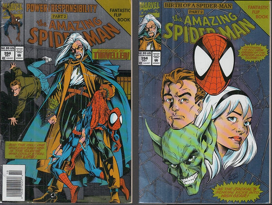 FL- THE AMAZING SPIDER-MAN N.394 FLIP BOOK -- MARVEL COMICS USA - 1994 - S - PQX