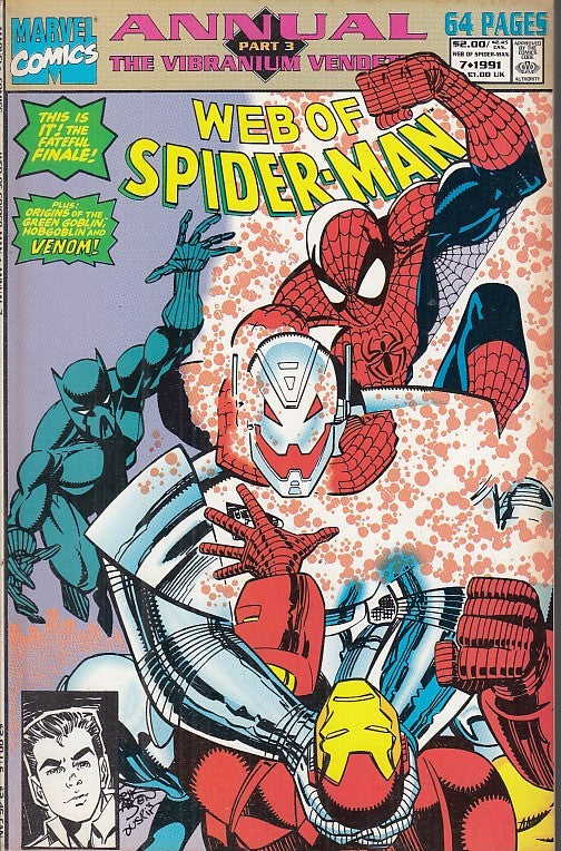 FL- WEB OF SPIDER-MAN ANNUAL 7 -- MARVEL COMICS USA - 1991 - B - PRX