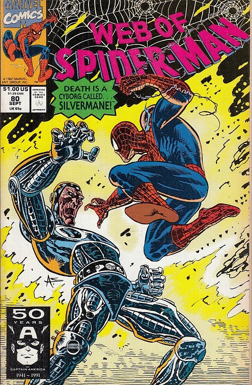 FL- WEB OF SPIDER-MAN N.80 -- MARVEL COMICS USA - 1991 - S - PRX