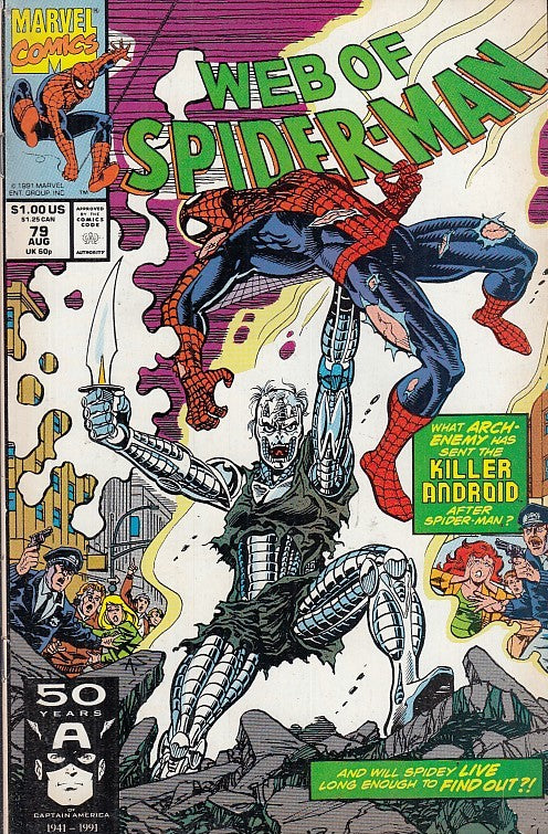 FL- WEB OF SPIDER-MAN N.79 -- MARVEL COMICS USA - 1991 - S - PRX