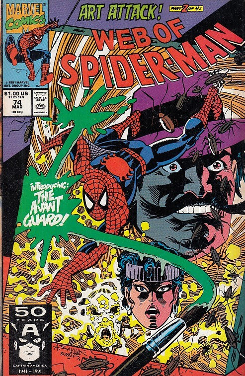 FL- WEB OF SPIDER-MAN N.74 -- MARVEL COMICS USA - 1991 - S - PRX
