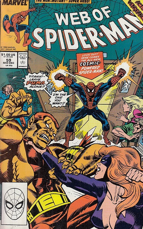 FL- WEB OF SPIDER-MAN N.59 -- MARVEL COMICS USA - 1989 - S - PRX