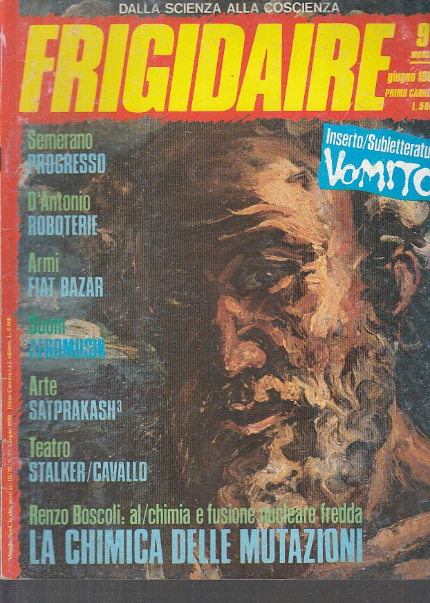 FR- RIVISTA FRIGIDAIRE N.91 -- PRIMO CARNERA - 1988 - S - PRX