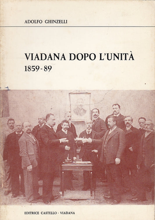 LS- VIADANA DOPO L'UNITA' 1859/89 - GHINZELLI - CASTELLO --- 1979 - B - XFS35