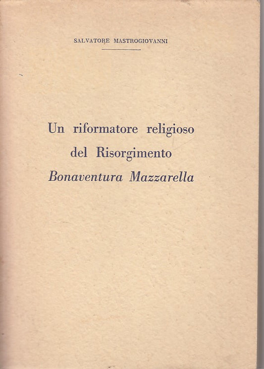 LS- RIFORMATORE BONAVENTURA MAZZARELLA -- TORRE PELLICE --- 1957 - B - YFS477