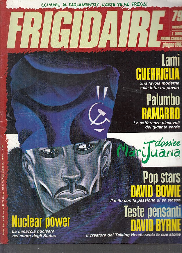 FR- RIVISTA FRIGIDAIRE N.79 -- PRIMO CARNERA - 1987 - S - PRX