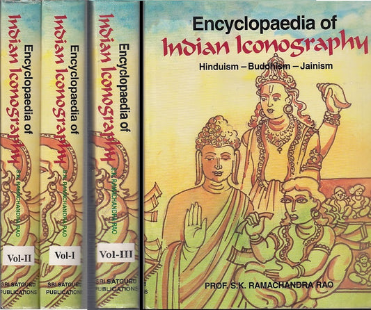 LS- ENCYCLOPEDIA OF INDIAN ICONOGRAPHY 3 VOLUMI- RAMACHANDRA---- 2003- CS- YDS73