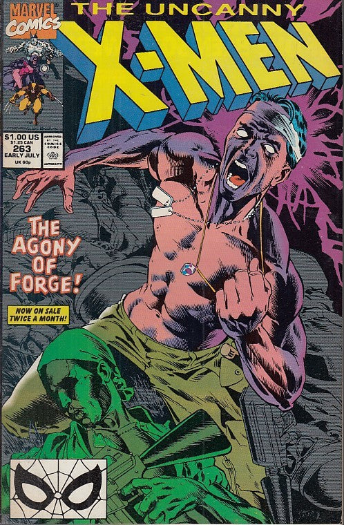 FL- THE UNCANNY X-MEN N.263 -- MARVEL COMICS USA - 1990 - S - PRX