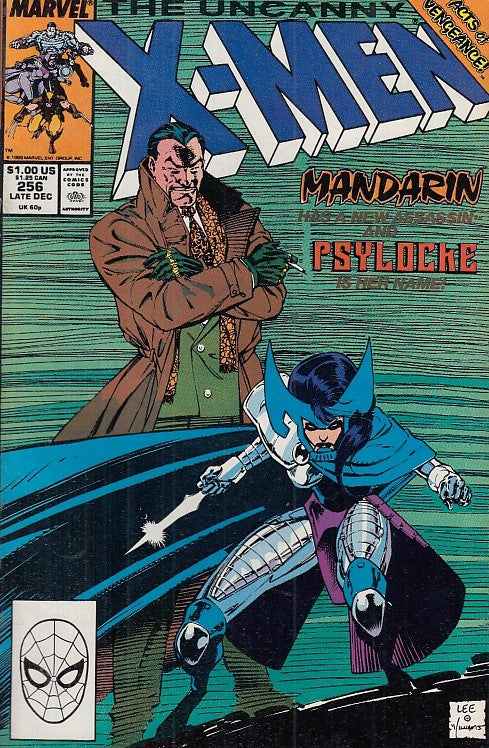 FL- THE UNCANNY X-MEN N.256 -- MARVEL COMICS USA - 1989 - S - PRX