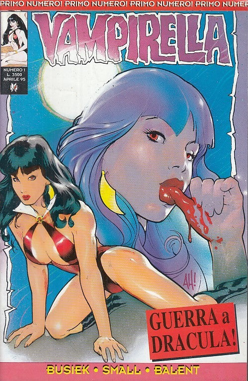 FS- VAMPIRELLA N.1 GUERRA A DRACULA -- PLAY PRESS - 1995 - S - QAX