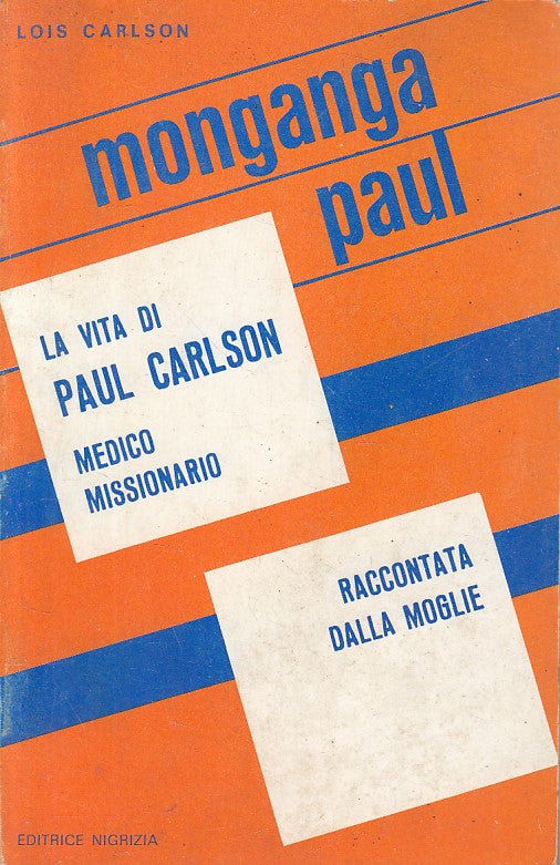 LS- MONTAGNA PAUL VITA DI PAUL CARLSON - CARLSON - NIGRIZIA --- 1969 - B - YFS41