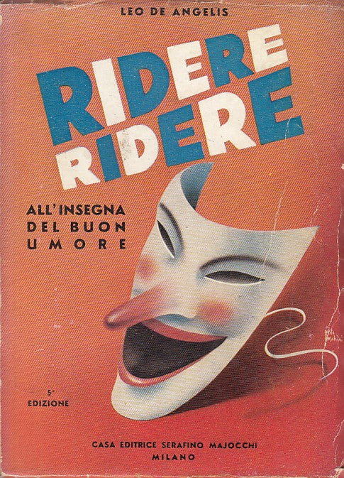 LN- RIDERE RIDERE BUON UMORE - DE ANGELIS - MAJOCCHI --- 1958 - B - YFS90