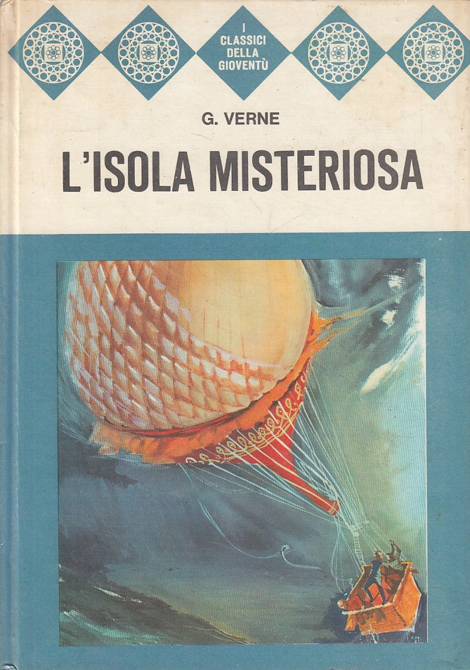 LN- L'ISOLA MISTERIOSA - VERNE - AMZ - CLASSICI GIOVENTU' -- 1961 - C - YFS47