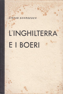 LS- L'INGHILTERRA E I BOERI - SCHROEDER - BERLINO --- 1949 - B - ZFS409