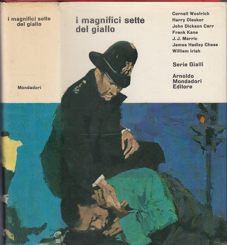 LG- I MAGNIFICI SETTE DEL GIALLO -- MONDADORI- OMNIBUS- 1a ED.- 1965- CS- XFS39