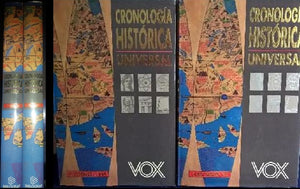 LS- CRONOLOGIA HISTORICA UNIVERSAL 2 TOMI ORIGENES/XX -- VOX--- 1998- CS- YFS77