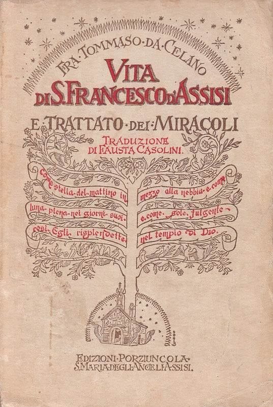 LD- VITA FRANCESCO D'ASSISI E TRATTATO MIRACOLI -- ASSISI --- 1970 - B - YFS375