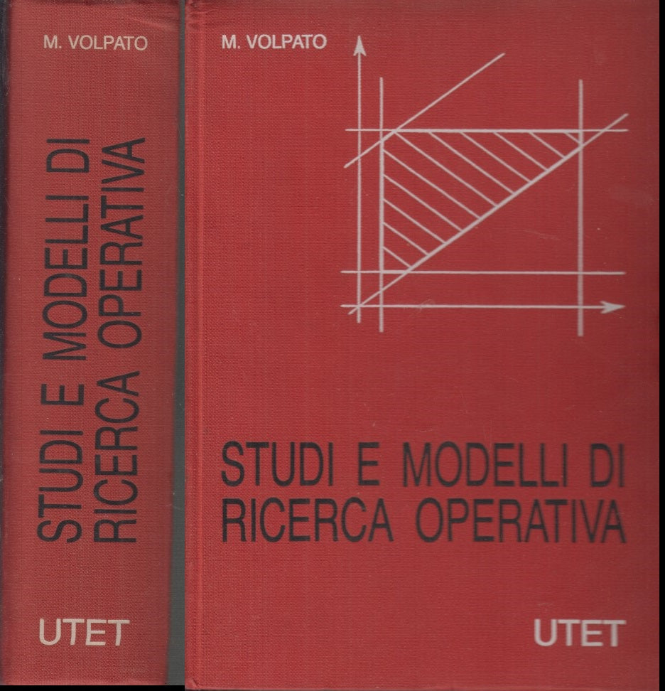 LZ- STUDI E MODELLI DI RICERCA OPERATIVA - VOLPATO - UTET --- 1971 - C - XFS49