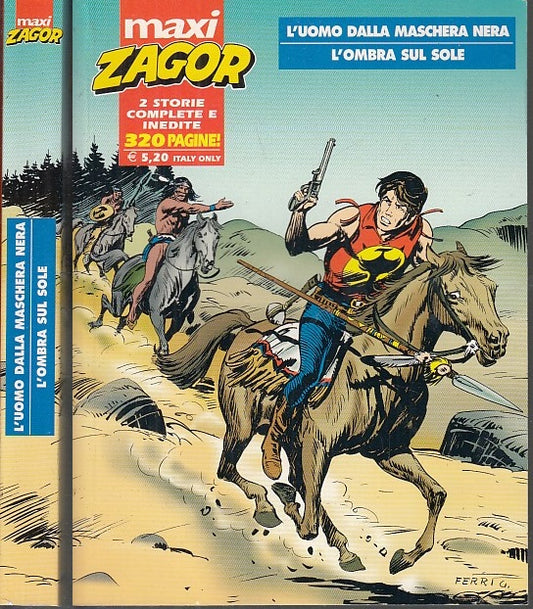 FB- MAXI ZAGOR N.3 ECCELLENTE EDICOLA -- BONELLI- 2002 - B - QCX