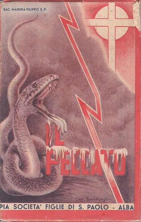 LD- IL PECCATO - FILIPPO MANERA - S. PAOLO --- 1941 - B - YFS592