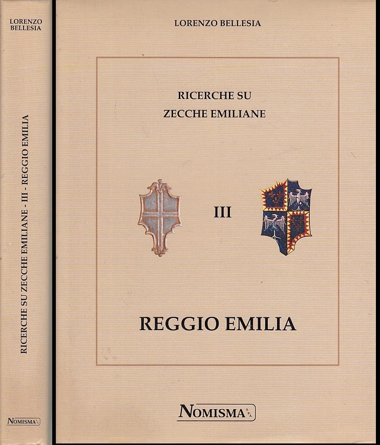 LZ- RICERCHE SU ZECCHE EMILIANE III REGGIO EMILIA - BELLESIA---- 1997- CS- XFS48