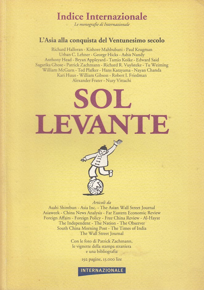 LS- SOL LEVANTE ASIA MONOGRAFIE -- INTERNAZIONALE --- 1996 - B - ZFS602