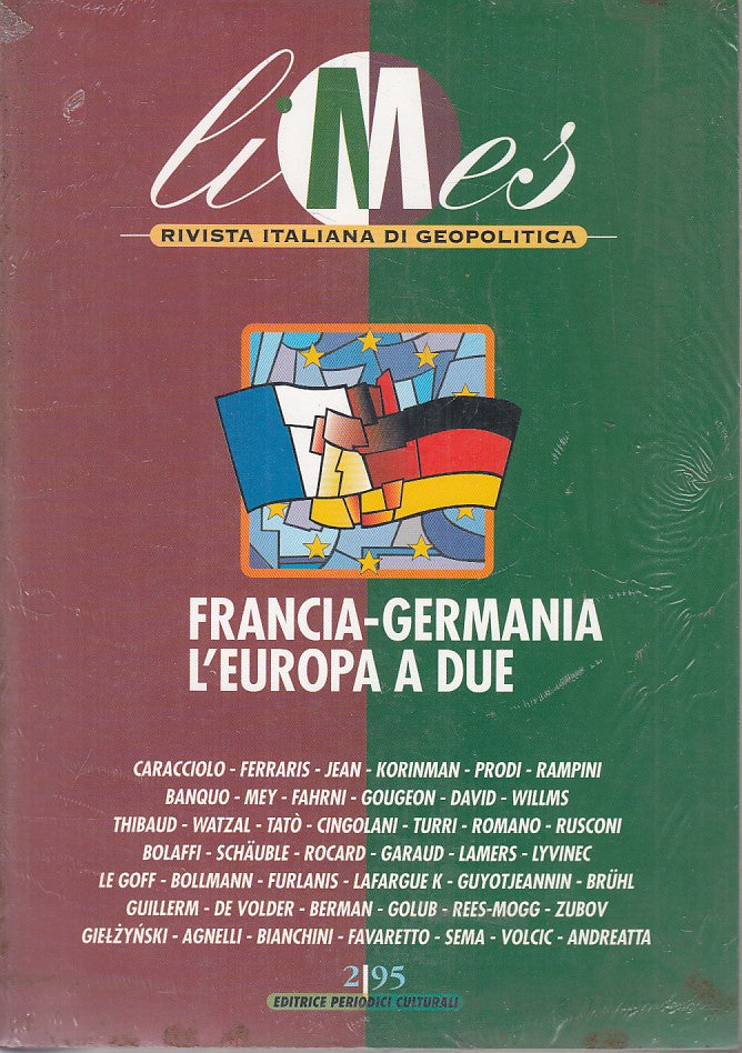 LS- LIMES GEOPOLITICA FRANCIA GERMANIA EUROPA -- L'ESPRESSO--- 1995 - B - ZFS439