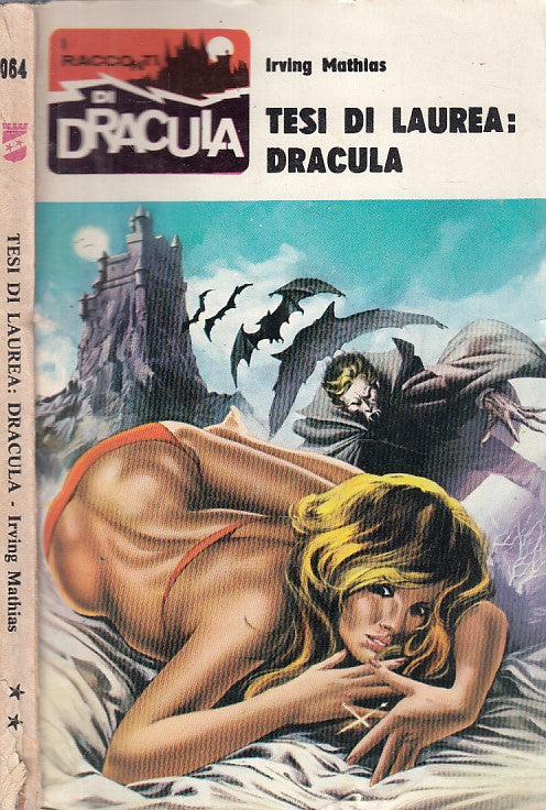 LN- TESI LAUREA: DRACOLA- MATHIAS - WAMP - RACCONTI DRACULA -- 1971 - B - ZFS104