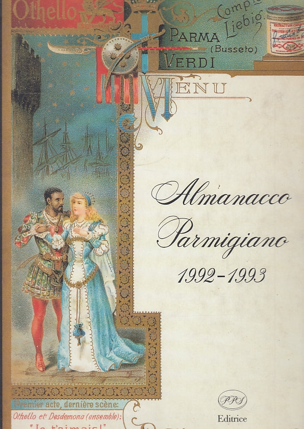 LS- ALMANACCO PARMIGIANO 1992/1993 PARMA -- PPS EDITRICE --- 1993- CS- WPR