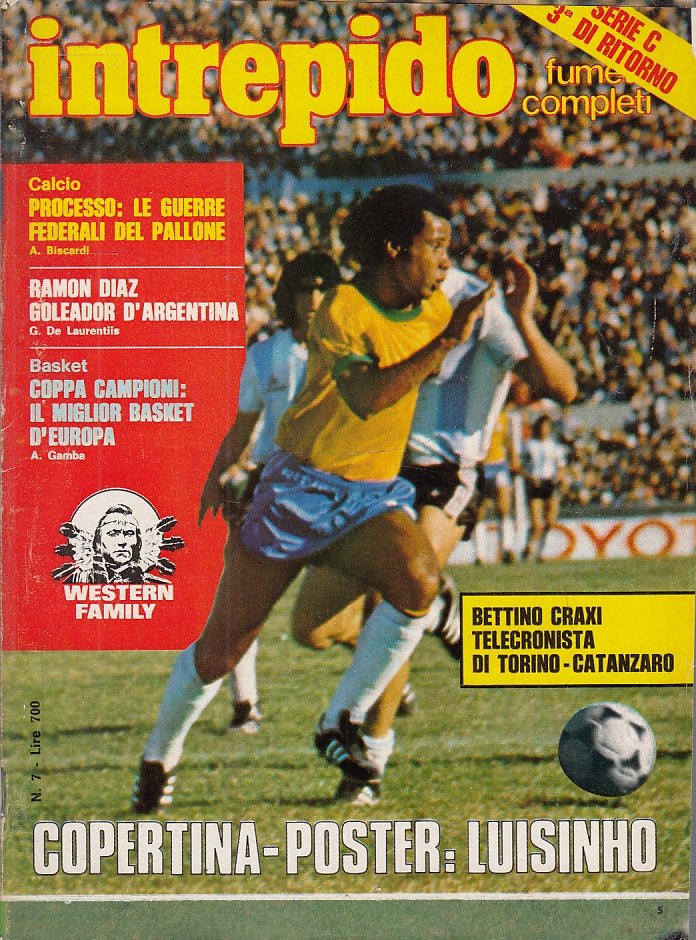 LC- INTREPIDO N.7 LUISINHO BRASILE -- UNIVERSO --- 1981 - S - QFX