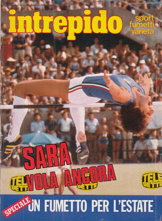 LC- INTREPIDO N.33 SARA SIMEONI VOLA ANCORA -- UNIVERSO --- 1981 - S - QFX