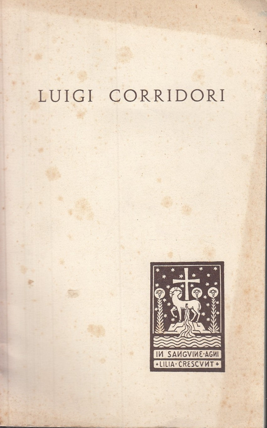 LS- LUIGI CORRIDORI UNIVERSITARIO 1922/1943-- FIGLIE SAN PAOLO--- 1963- B- XFS59