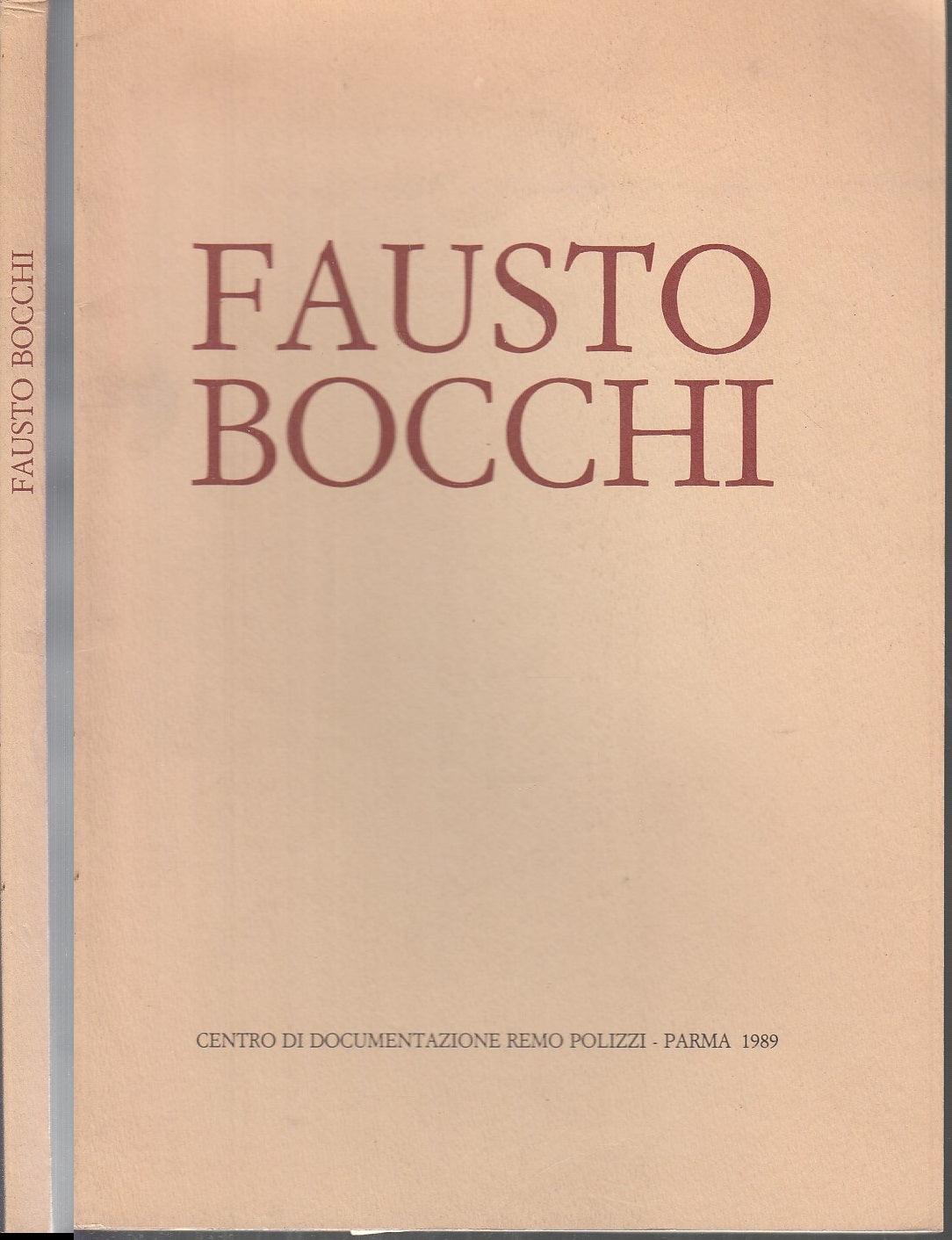 LS- FAUSTO BOCCHI -- CENTRO DOCUMENTAZIONE REMO POLIZZI PARMA --- 1989 - B - WPR