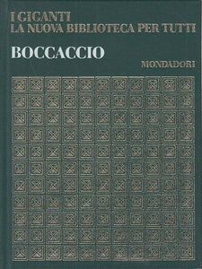 LS- GIOVANNI BOCCACCIO -- MONDADORI - I GIGANTI -- 1968 - C - YFS608