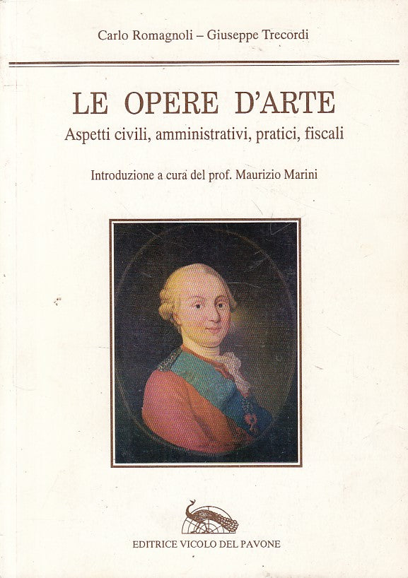 LS- LE OPERE D'ARTE - ROMAGNOLI TRECORDI - VICOLO PAVONE --- 1995 - B - ZFS421