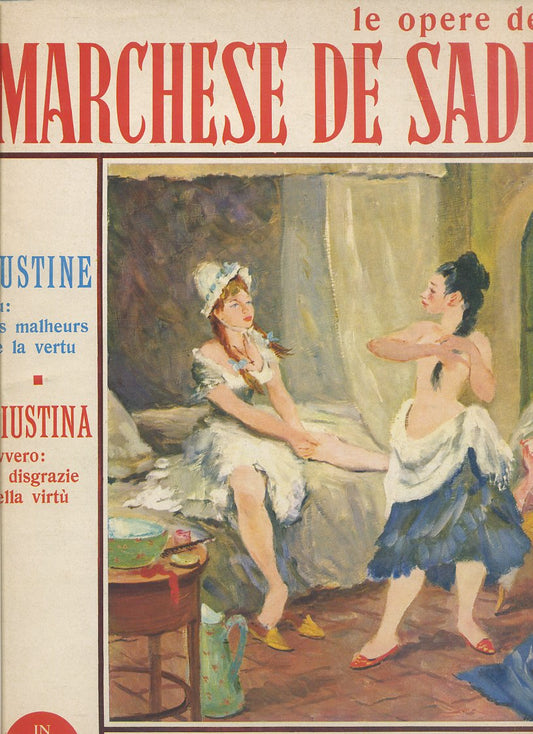 LN- LE OPERE DEL MARCHESE DE SADE 1/25 FRANCESE ITALIANO ----- 1966- S- YFS245