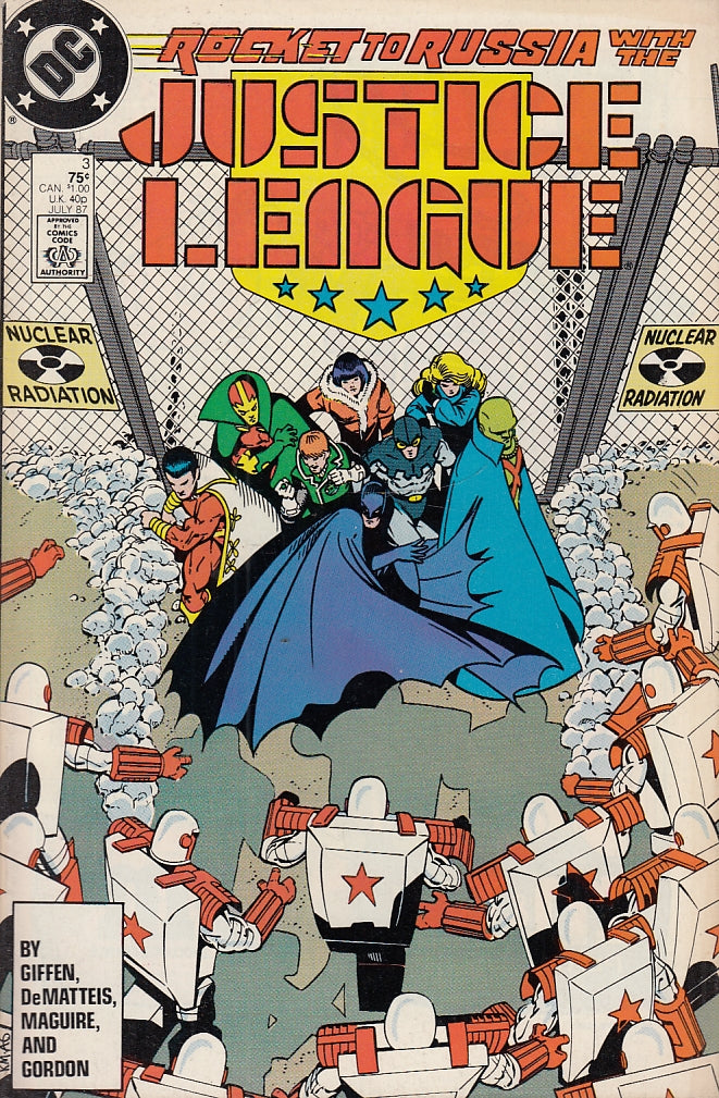 FL- JUSTICE LEAGUE N.3 IN LINGUA ORIGINALE  -- DC COMICS USA - 1987 - S - QGX