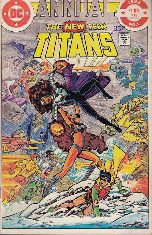 FL- THE NEW TEEN TITANS ANNUAL N.1 -- DC COMICS USA - 1982 - S - QGX