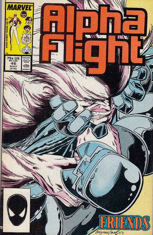 FL- ALPHA FLIGHT N.46 -- MARVEL COMICS USA - 1987 - S - QGX