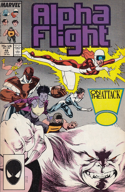 FL- ALPHA FLIGHT N.48 -- MARVEL COMICS USA - 1987 - S - QGX