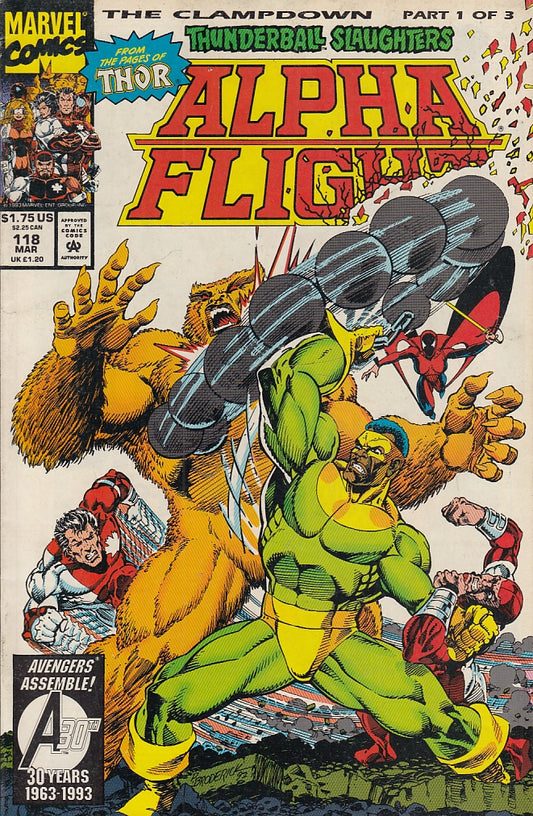 FL- ALPHA FLIGHT N.118 -- MARVEL COMICS USA - 1993 - S - QGX